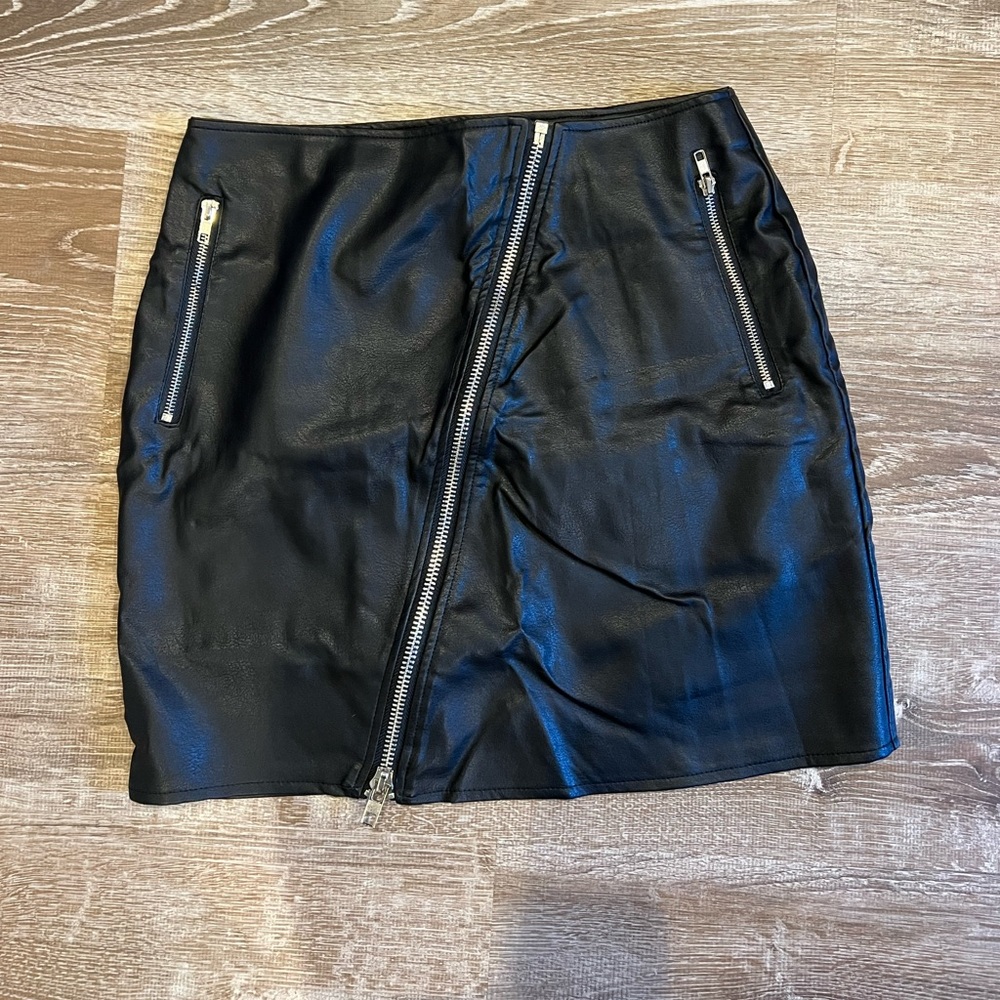 Leather Skirt